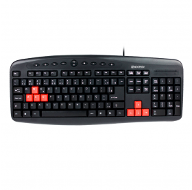 TECLADO USB GAMER HOOPSON TPC-036 PRETO 