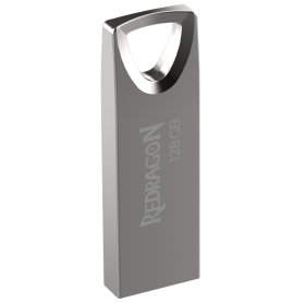 PEN DRIVE 128GB REDRAGON HIKSEMI LUME USB 2.0 CINZA ED-306