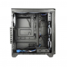 Gabinete ATX Gamer Warrior Modoc RGB GA179 Preto Lateral Vidro - Sem Fonte