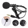 Microfone de Lapela Lehmox LEY-58 Preto