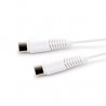 Cabo USB-C para USB-C Philips 1,2 metro Branco