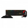 Kit 4 em 1 Gamer KWG Aries M1 Lite Teclado Mouse Fone Mouse Pad