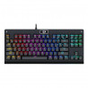 Teclado Mecânico Redragon Dark Avenger RGB Gamer K568RGB-1 Preto