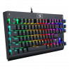 Teclado Mecânico Redragon Dark Avenger RGB Gamer K568RGB-1 Preto