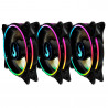 Kit Cooler para Gabinete RGB Risemode RM-RGB-05-5V com 3 Peças 120 x 25 mm