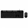 Kit Mouse e Teclado Preto